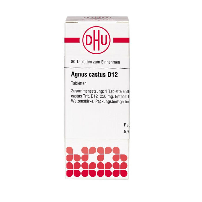 Agnus castus D12 DHU Tabletten, 80 St. Tabletten