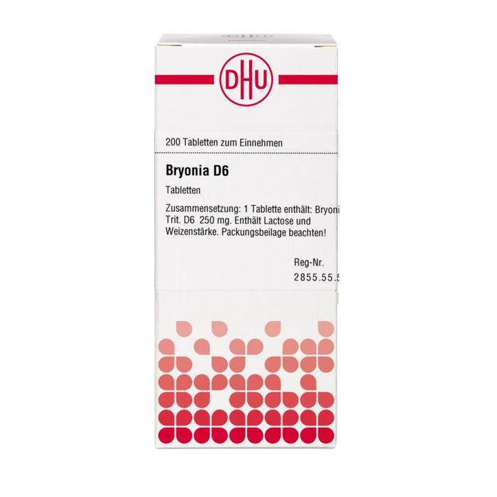 DHU Bryonia D6 Tabletten, 200 St. Tabletten