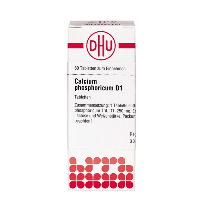 DHU Calcium phosphoricum D1 Tabletten, 80 St. Tabletten