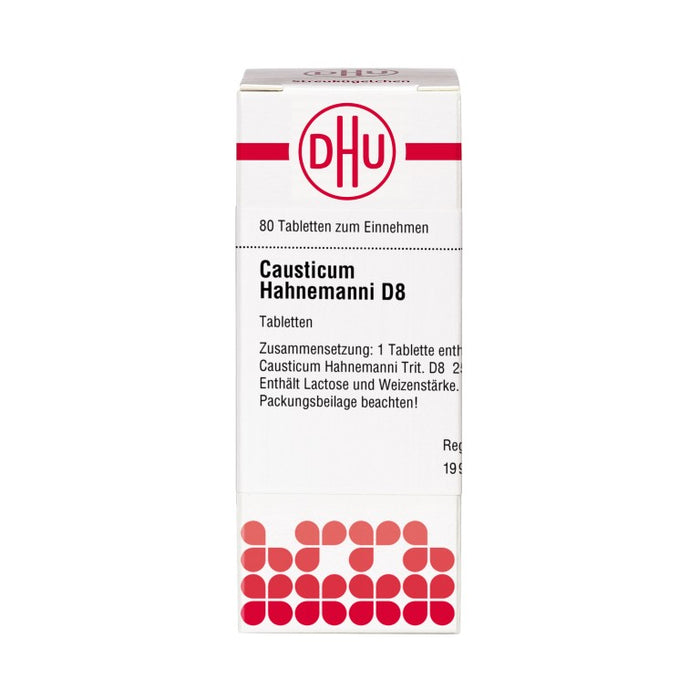 DHU Causticum Hahnemanni D8 Tabletten, 80 St. Tabletten