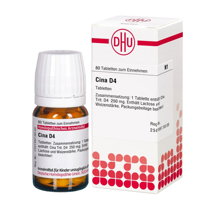 Cina D4 DHU Tabletten, 80 St. Tabletten