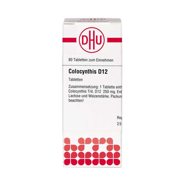 DHU Colocynthis D12 Tabletten, 80 pcs. Tablets