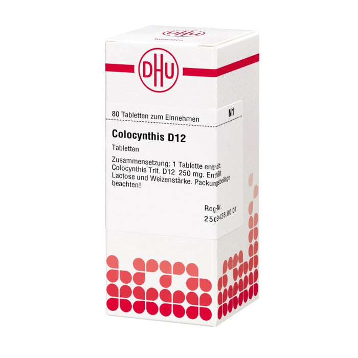 DHU Colocynthis D12 Tabletten, 80 pc Tablettes