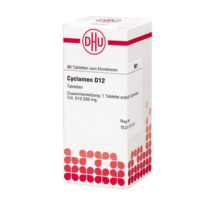 DHU Cyclamen D12 Tabletten, 80 St. Tabletten