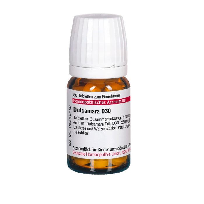 Dulcamara D30 DHU Tabletten, 80 St. Tabletten