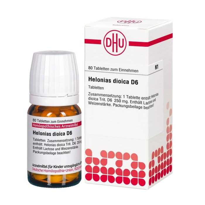 DHU Helonias dioica D6 Tabletten, 80 pcs. Tablets