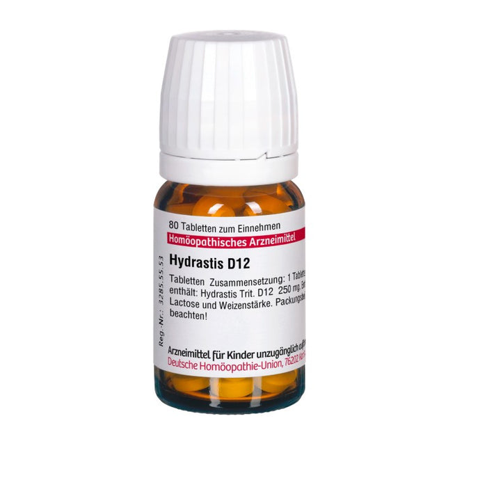 DHU Hydrastis D12 Tabletten, 80 St. Tabletten