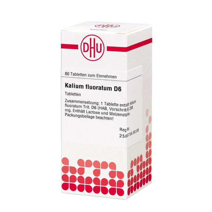 DHU Kalium fluoratum D6 Tabletten, 80 pcs. Tablets