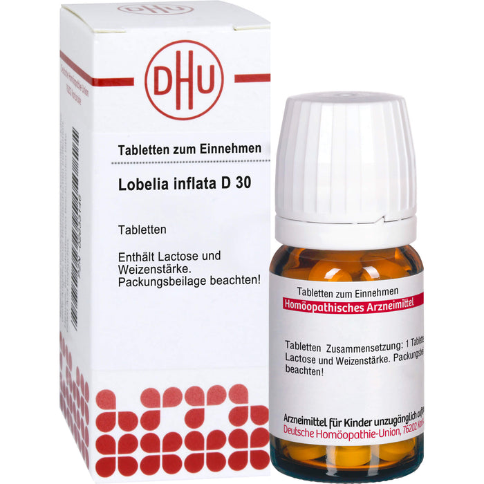 DHU Lobelia inflata D30 Tabletten, 80 pc Tablettes