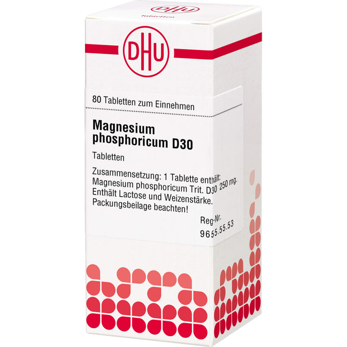 DHU Magnesium phosphoricum D30 Tabletten, 80 St. Tabletten