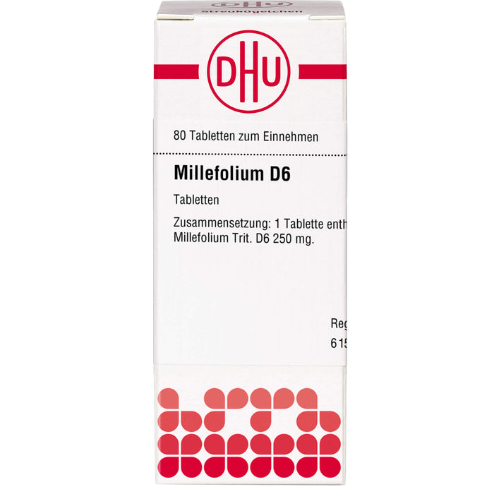 Millefolium D6 DHU Tabletten, 80 St. Tabletten