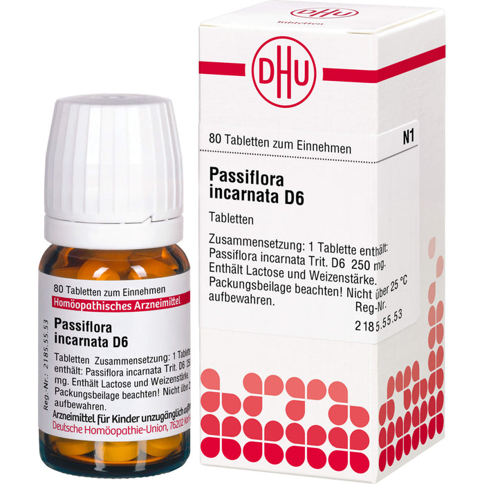 DHU Passiflora incarnata D6 Tabletten, 80 pc Tablettes