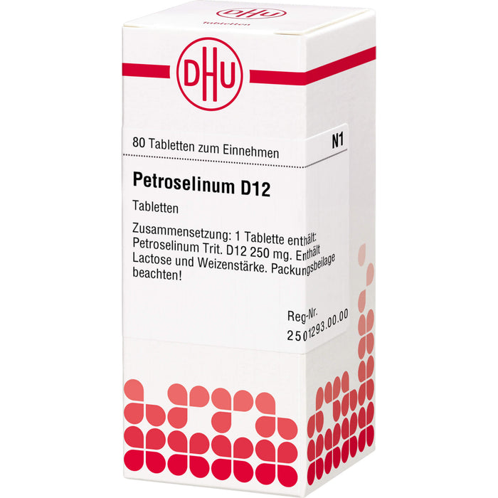 DHU Petroselinum D 12 Tabletten, 80 St. Tabletten