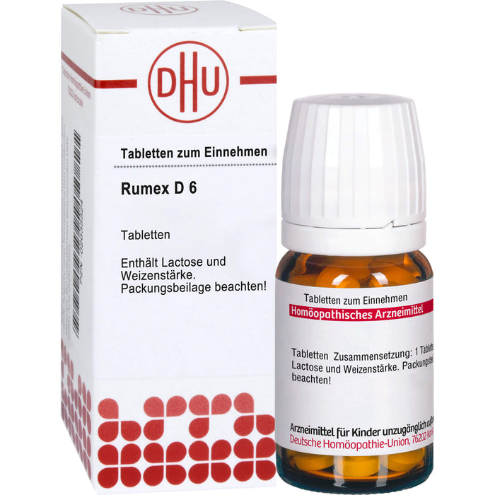 DHU Rumex D6 Tabletten, 80 pc Tablettes