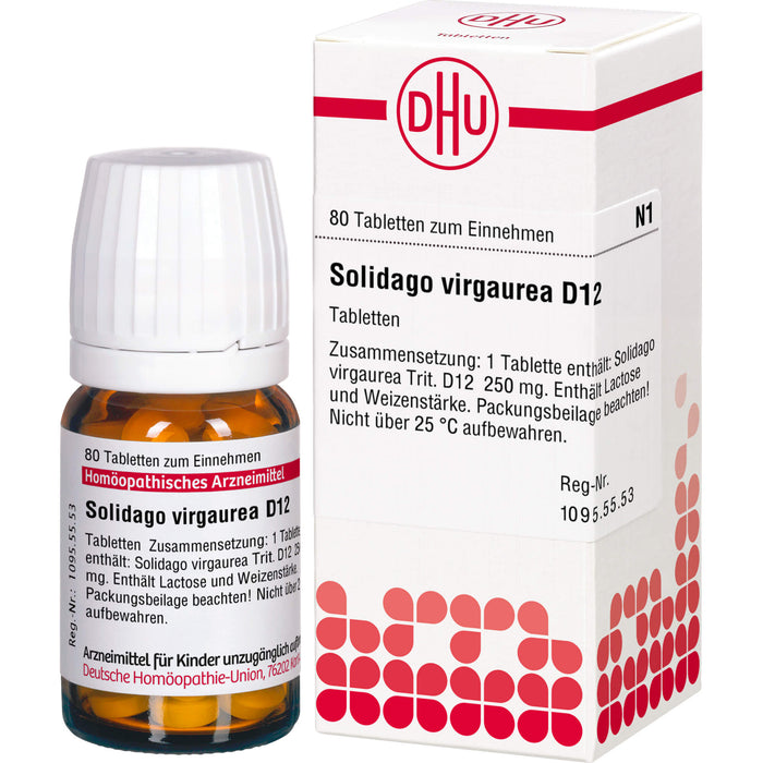 DHU Solidago virgaurea D12 Tabletten, 80 pcs. Tablets