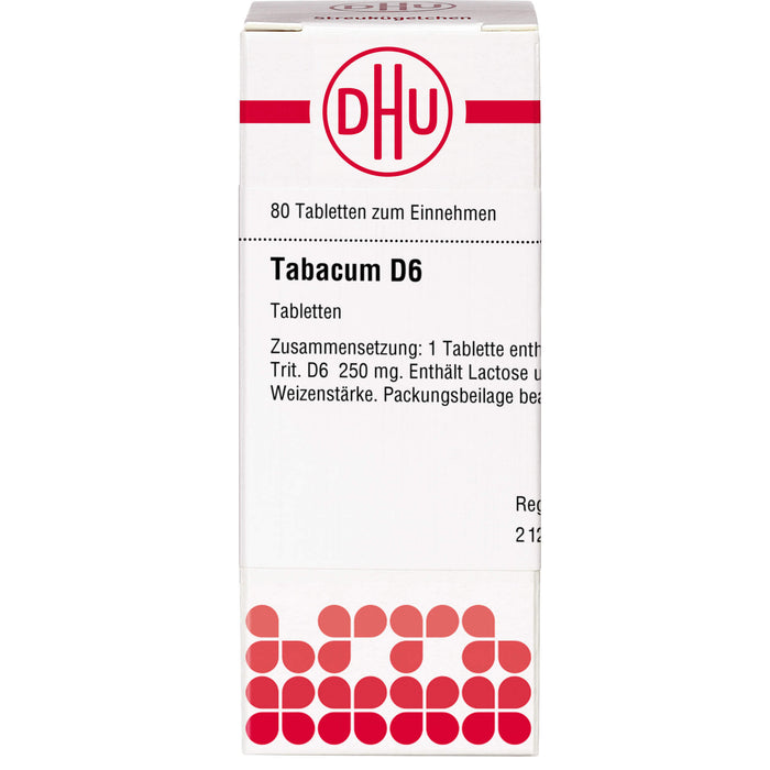 DHU Tabacum D6 Tabletten, 80 pcs. Tablets