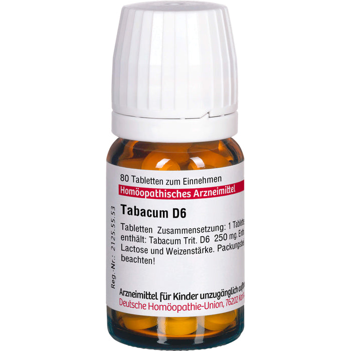 DHU Tabacum D6 Tabletten, 80 St. Tabletten