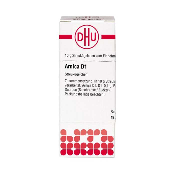 DHU Arnica D1 Streukügelchen, 10 g Globules