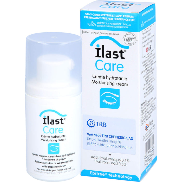 ilast Care Creme bei Augenliderkrankungen, 30 ml Creme