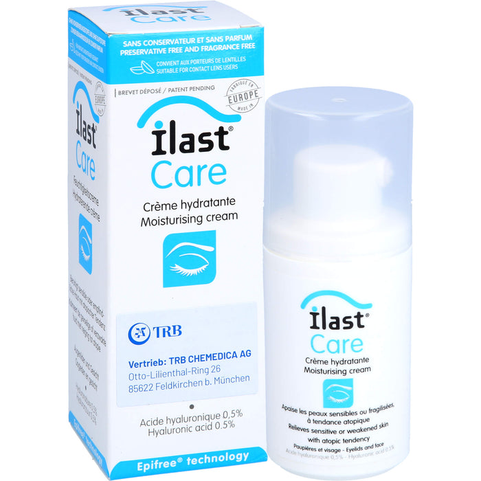 ilast Care Creme bei Augenliderkrankungen, 30 ml Cream