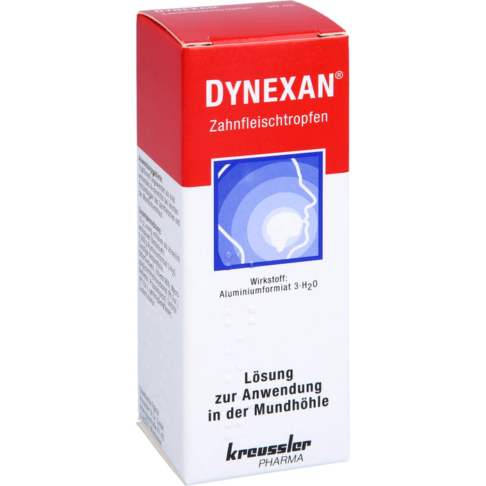 Dynexan Zahnfleischtropfen bei leichten Entzündungen im Mundraum, 30 ml Lösung