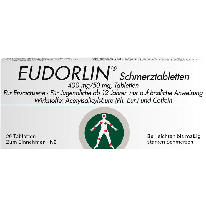 EUDORLIN Schmerztabletten, 20 pcs. Tablets