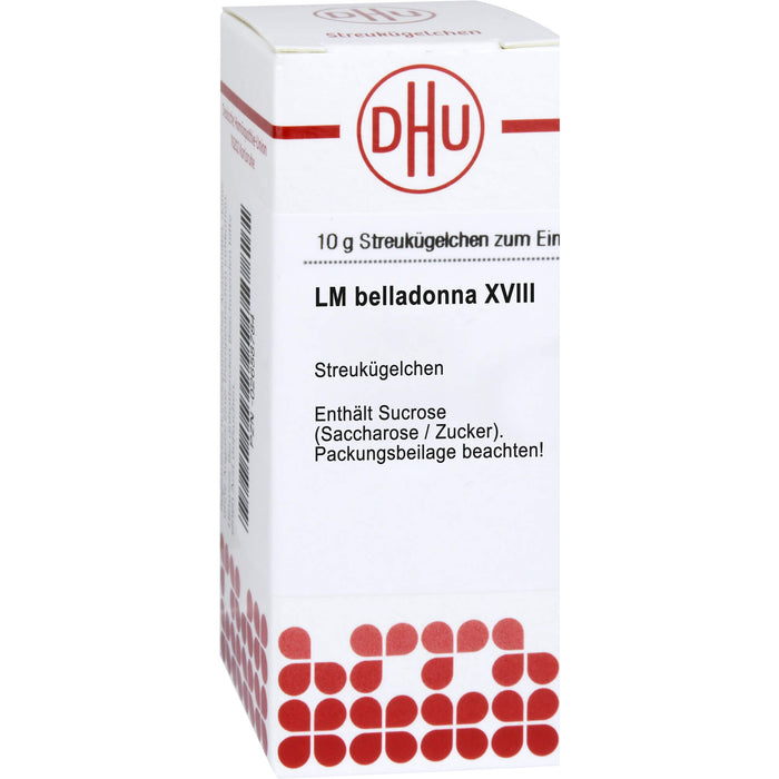 Belladonna LM XVIII DHU Globuli, 5 g Globuli