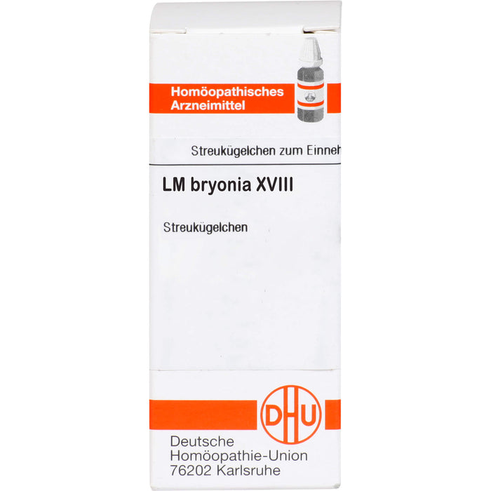 DHU Bryonia LM XVIII Streukügelchen, 5 g Globuli