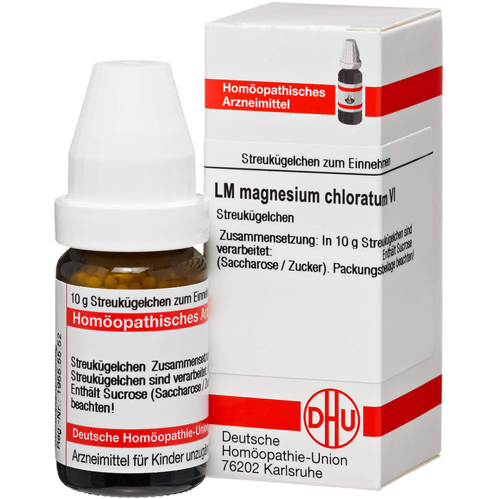 Magnesium chloratum LM VI DHU Globuli, 5 g Globuli