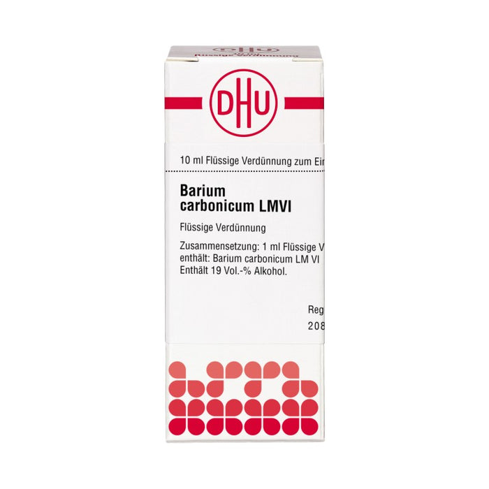 Barium carbonicum LM VI DHU Dilution, 10 ml Lösung