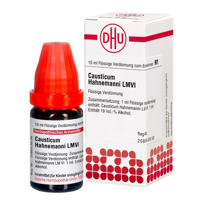 DHU Causticum Hahnemanni LM VI Dilution, 10 ml Lösung