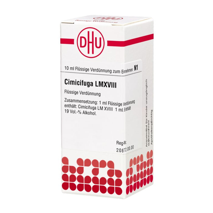 Cimicifuga LM XVIII DHU Dilution, 10 ml Lösung