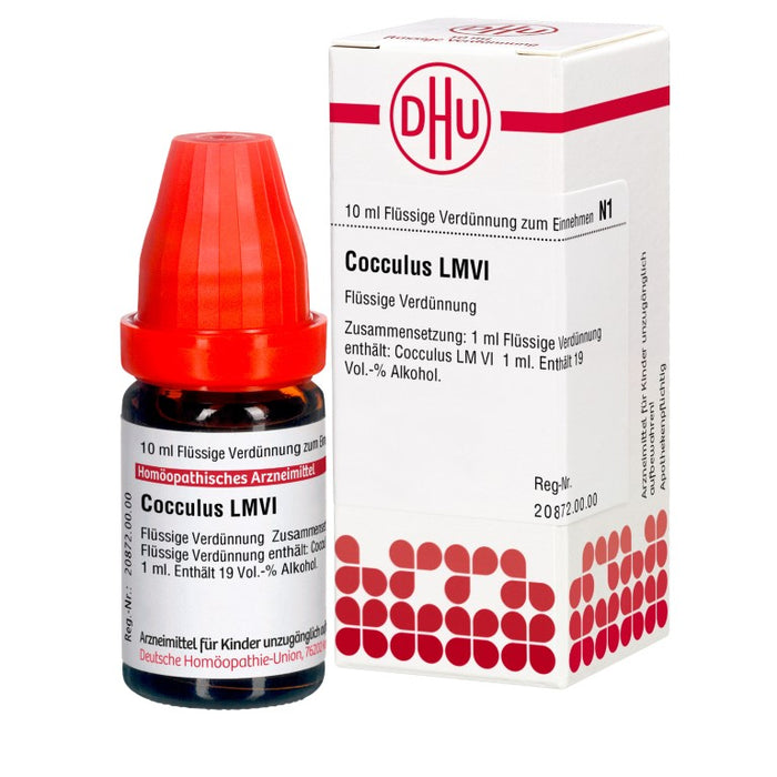 Cocculus LM VI DHU Dilution, 10 ml Lösung