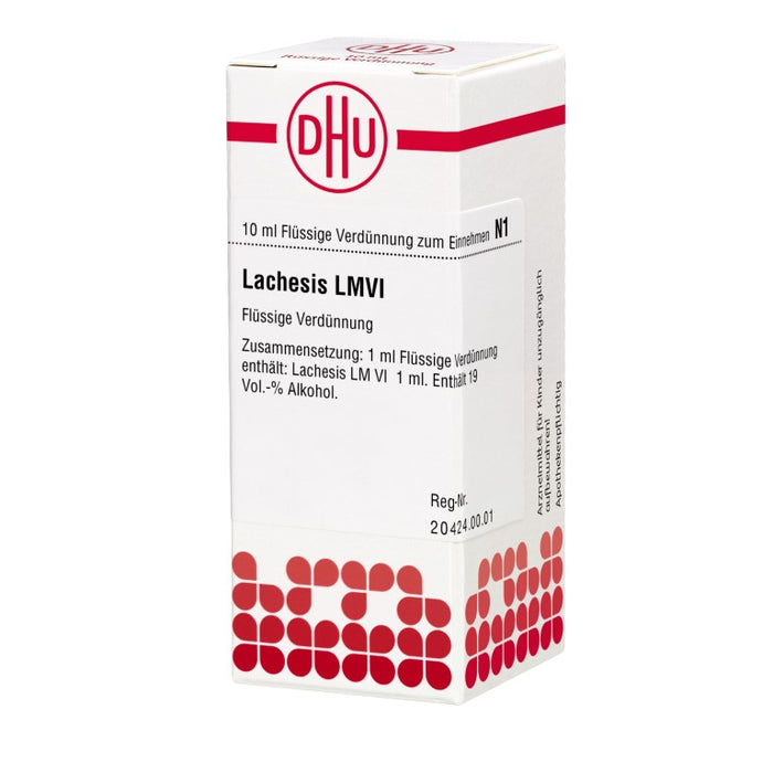 DHU Lachesis LM VI Dilution, 10 ml Lösung