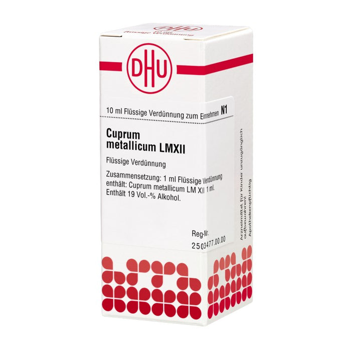 Cuprum metallicum LM XII DHU Dilution, 10 ml Lösung