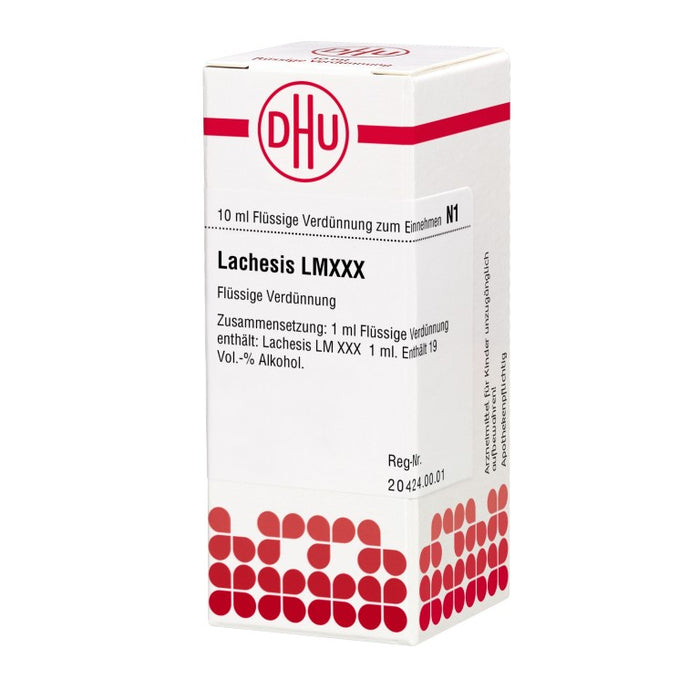 DHU Lachesis LM XXX Dilution, 10 ml Lösung