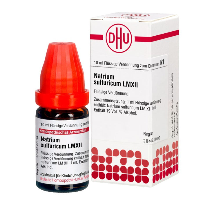 Natrium sulfuricum LM XII DHU Dilution, 10 ml Lösung