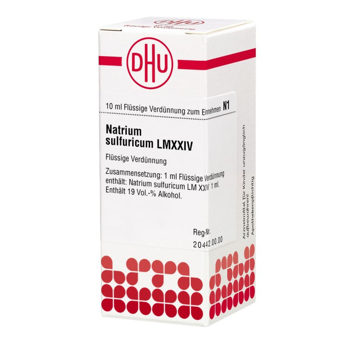 Natrium sulfuricum LM XXIV DHU Dilution, 10 ml Lösung