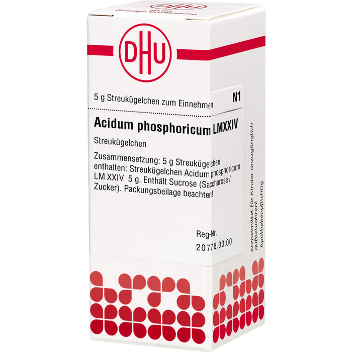 Acidum phosphoricum LM XXIV DHU Globuli, 5 g Globuli