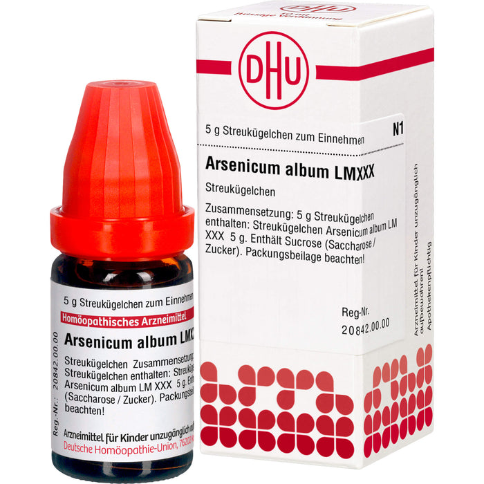 Arsenicum album LM XXX DHU Globuli, 5 g Globuli