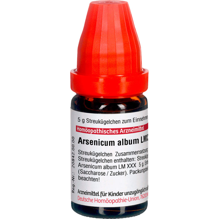 DHU Arsenicum album LM XXX Streukügelchen, 5 g Globules