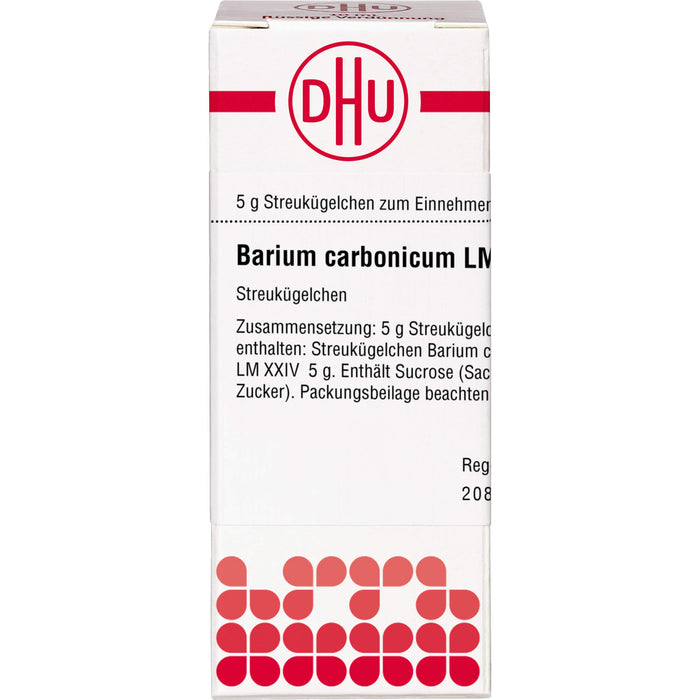 DHU Barium carbonicum LM XXIV Streukügelchen, 5 g Globules