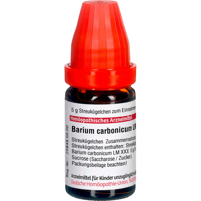 DHU Barium carbonicum LM XXX Streukügelchen, 5 g Globules