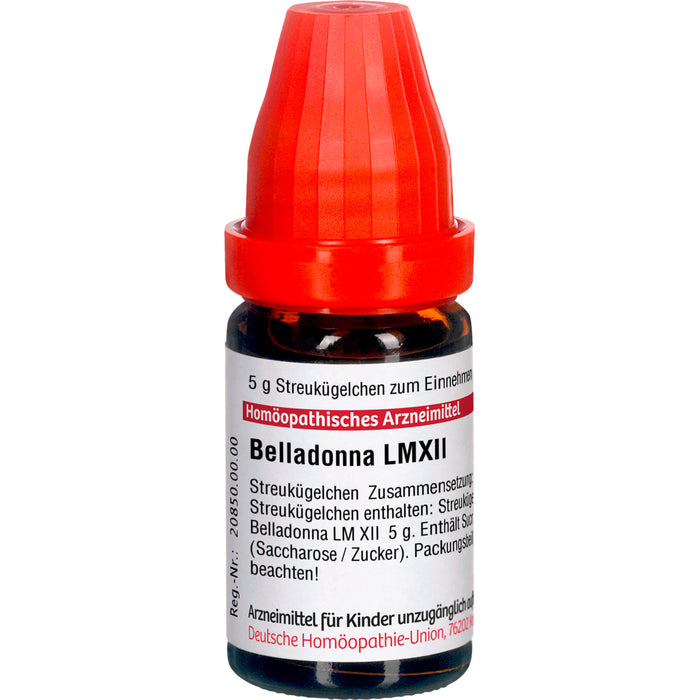 DHU Belladonna LM XII Streukügelchen, 5 g Globules