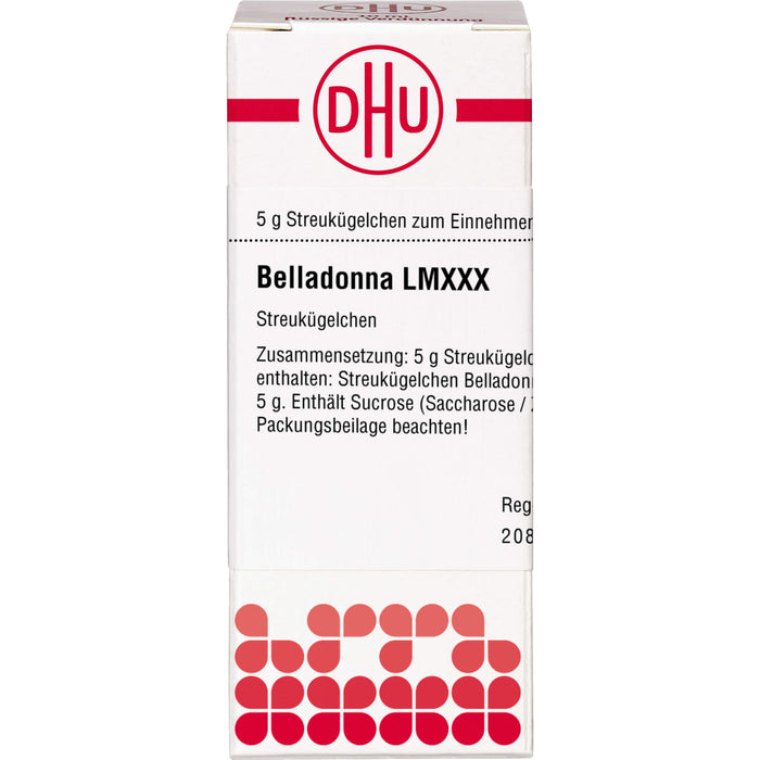 DHU Belladonna LM XXX Streukügelchen, 5 g Globules