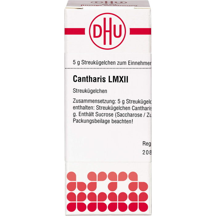 DHU Cantharis LM XII Streukügelchen, 5 g Globules