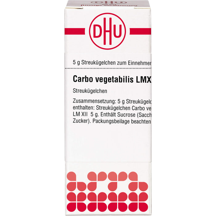 DHU Carbo vegetabilis LM XII Streukügelchen, 5 g Globules