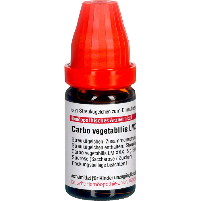 DHU Carbo vegetabilis LM XXX Streukügelchen, 5 g Globules