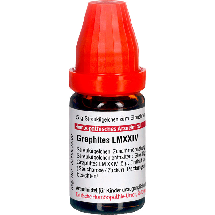 Graphites LM XXIV DHU Globuli, 5 g Globuli