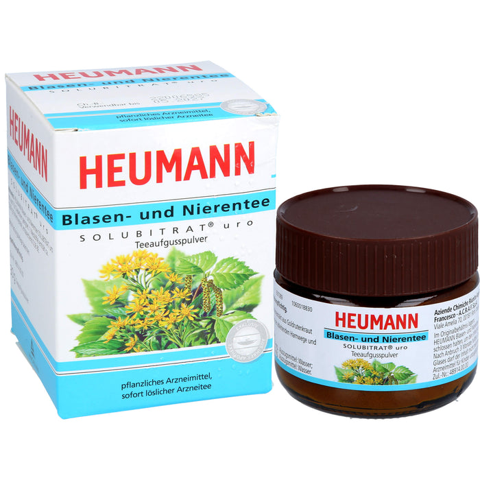 HEUMANN Blasen- und Nierentee Solubitrat uro Teeaufgusspulver, 30 g Thé